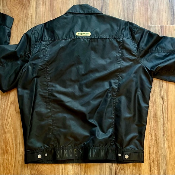 Supervsn quality, nylon cotton jacket - all metal snaps, including breast pocket - Picture 3 of 9